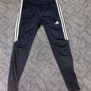 Adidas black joggers